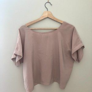 Sara Duke, salmon pink S Shirt/Blouse